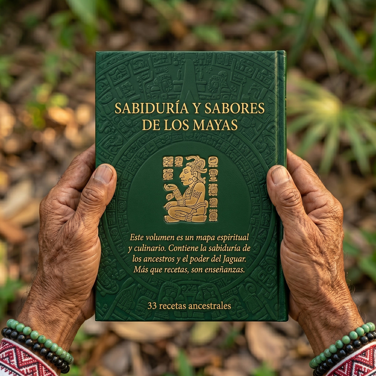 El Camino del Jaguar Maya, contraportada